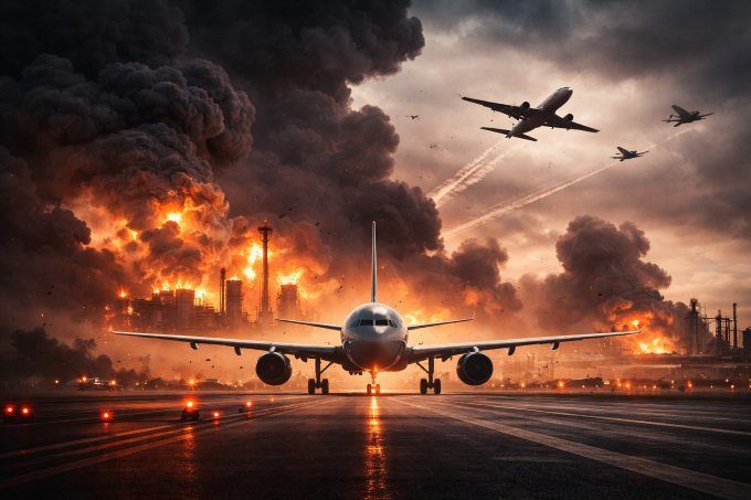 Caos nei cieli del Golfo: chi paga il prezzo della crisi